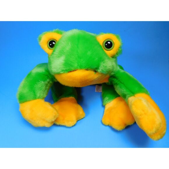 Ty Smoochy Frog Plush Toy Beanie Buddy Vintage 1998 Plushie - Picture 5 of 7